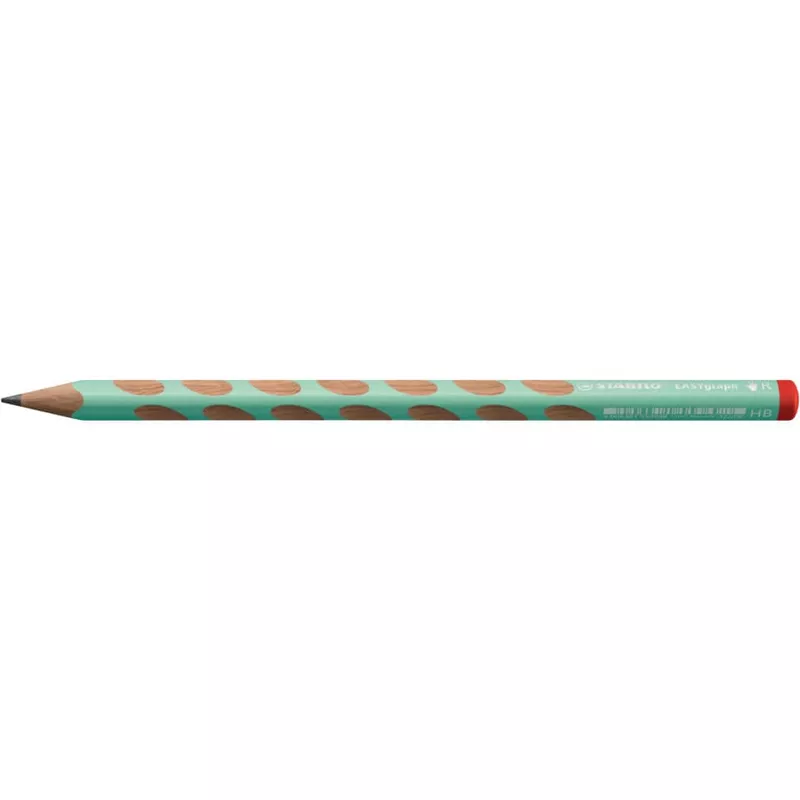 Bleistift EASYgraph Rechtshänder, HB, pastellgrün STABILO 322/15-HB