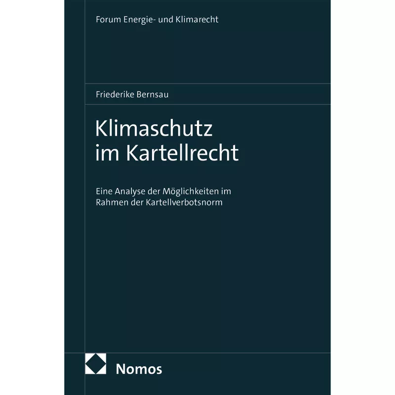 Klimaschutz im Kartellrecht