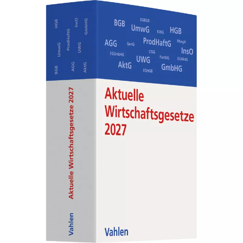 Aktuelle Wirtschaftsgesetze 2027