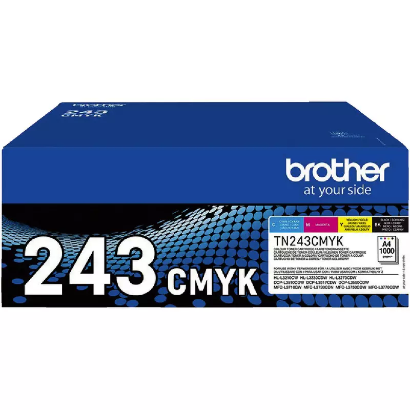 Brother Toner TN-243CMYK Value Pack (BK/C/M/Y)