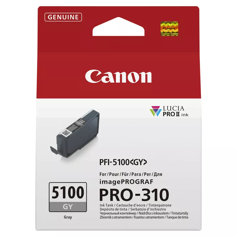 CANON PFI-5100 SERIES Grey ink tank