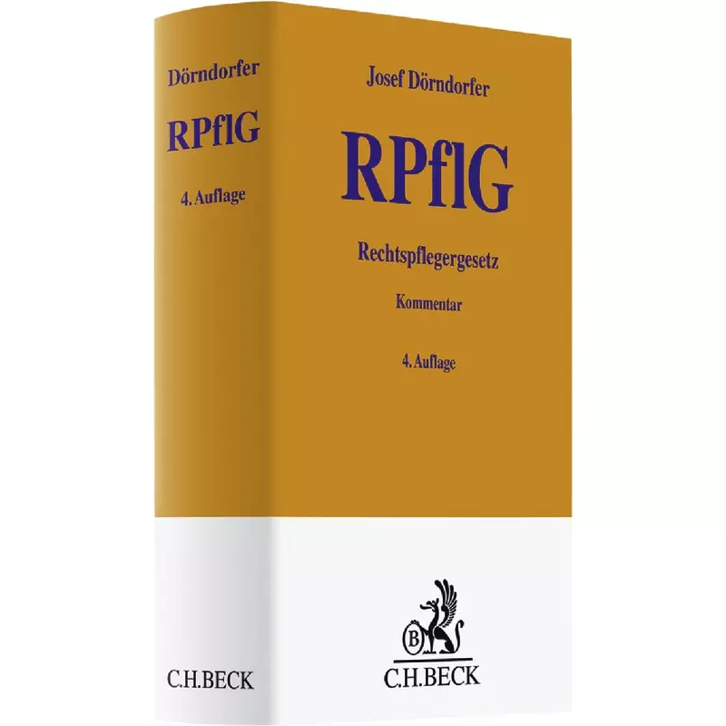 Rechtspflegergesetz: RPflG