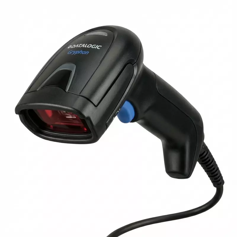 Datalogic GD4290 - Tragbares Barcodelesegerät - 1D - Linear - Kabelgebunden - RS-232 - USB - Schwarz