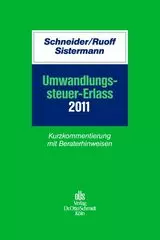 Umwandlungssteuer-Erlass 2011