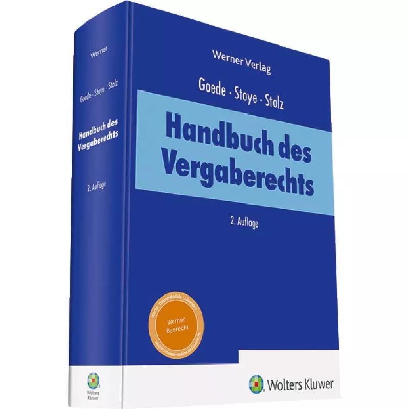 Handbuch des Vergaberechts