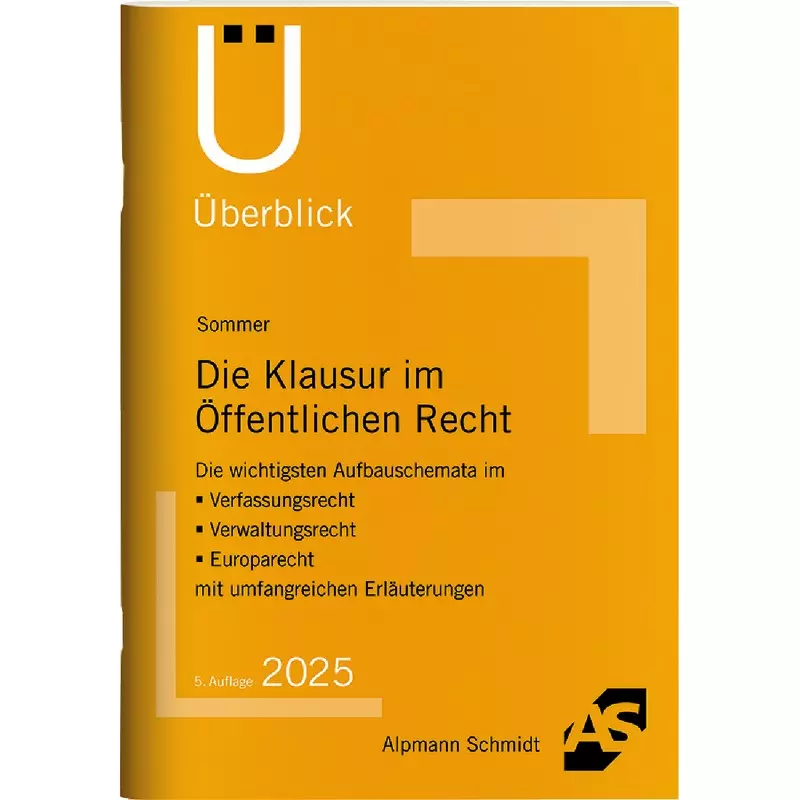 Die Klausur im Öffentlichen Recht