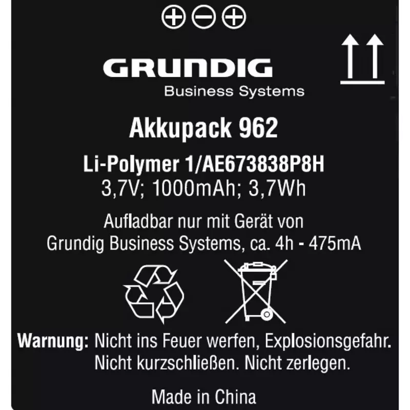 GRUNDIG Akkupack 962
