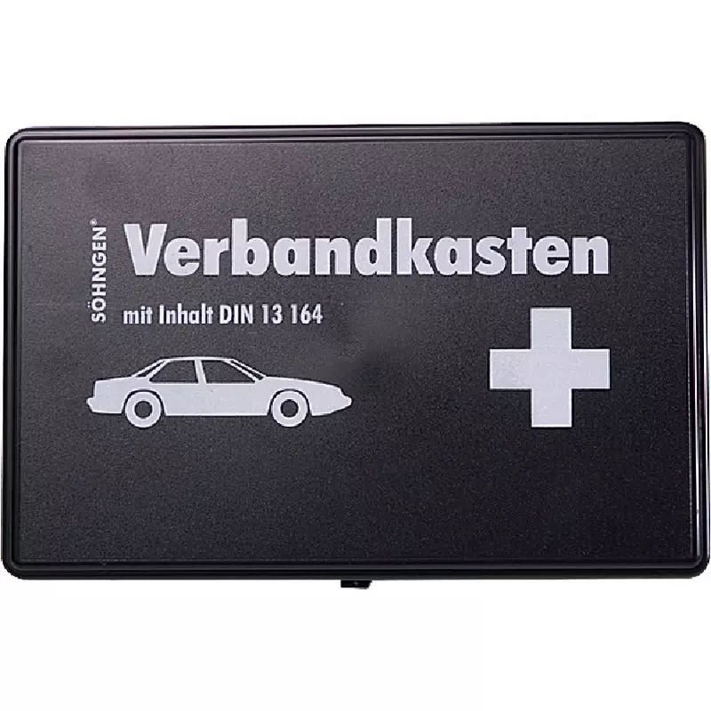 aluderm Kfz-Verbandskasten Standard, mit Füllung DIN 13164