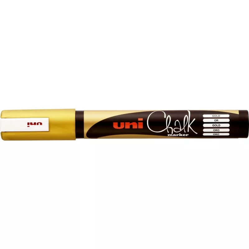 Kreidemarker Uni Chalk gold   PWE-5M UNI-BALL 186210