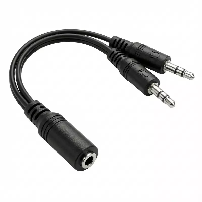 3.5MM 3 PIN HEADSET SPLITTER