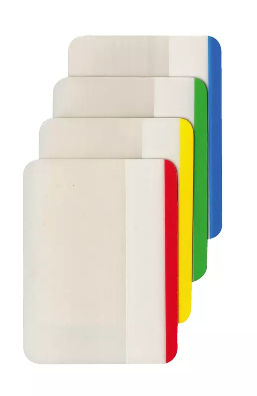 Post-it® Index Strong Ablagetabs, Groß, Verschiedene Farben, 50.8 mm x 38.1 mm, 24 Haftstreifen/Spender