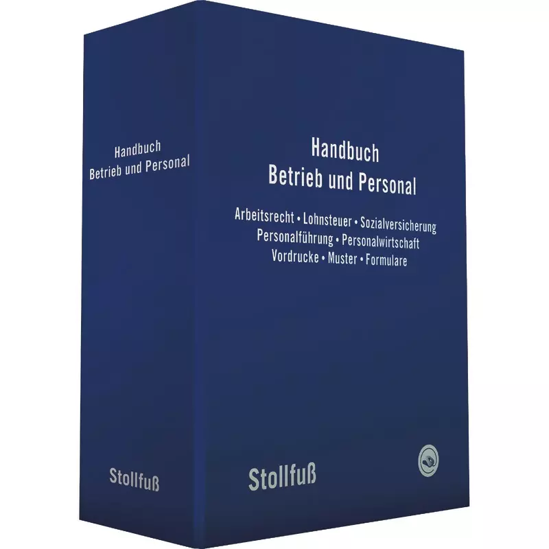 Handbuch Betrieb und Personal - ohne Fortsetzungsbezug