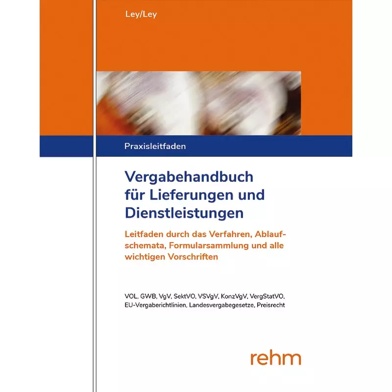 Vergabehandbuch für Lieferungen und Dienstleistungen - ohne Fortsetzungsbezug