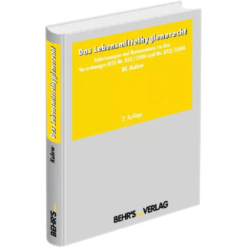 Das Lebensmittelhygiene-Recht