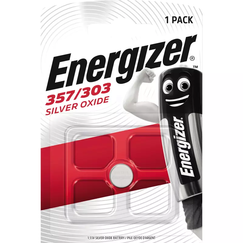 Energizer Knopfzelle 357/303 Silberoxid