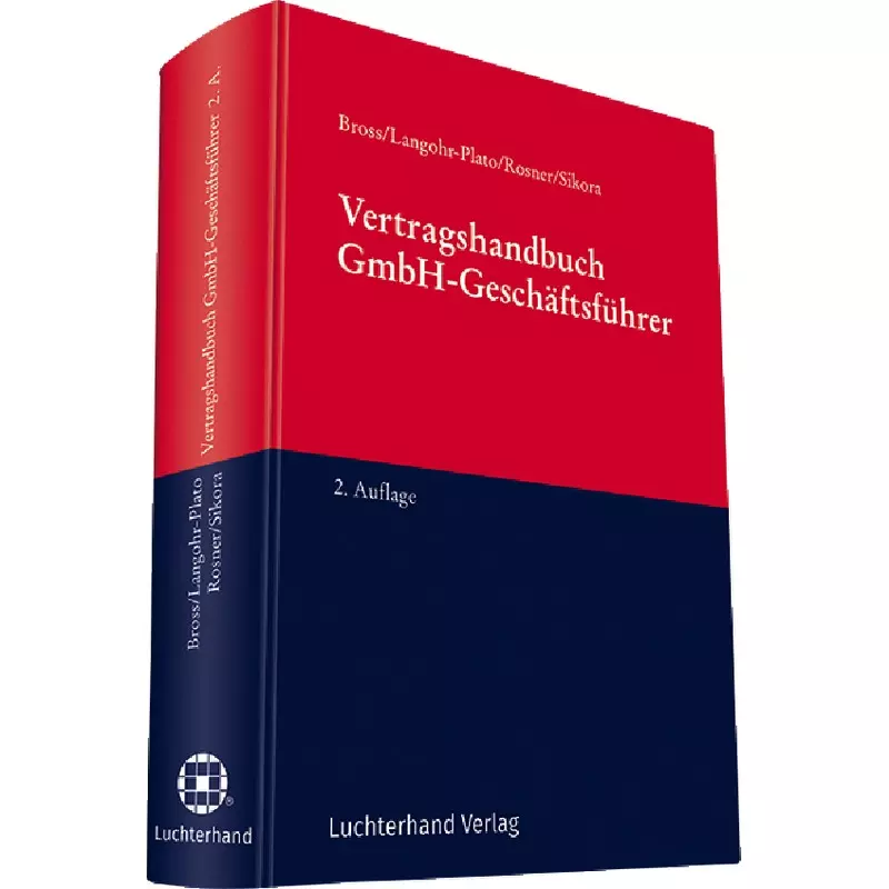 Vertragshandbuch GmbH-Geschäftsführer