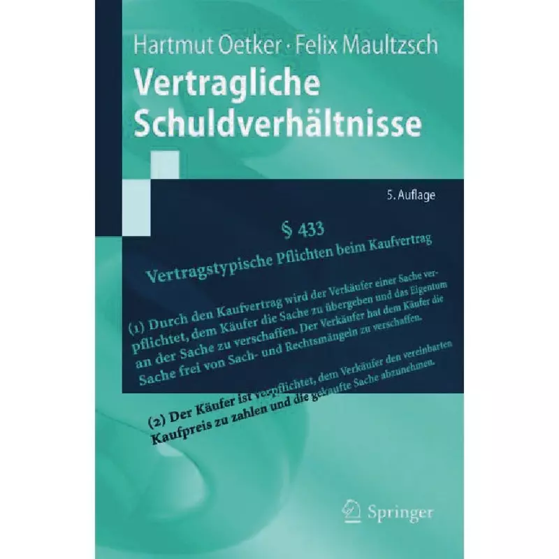 Vertragliche Schuldverhältnisse