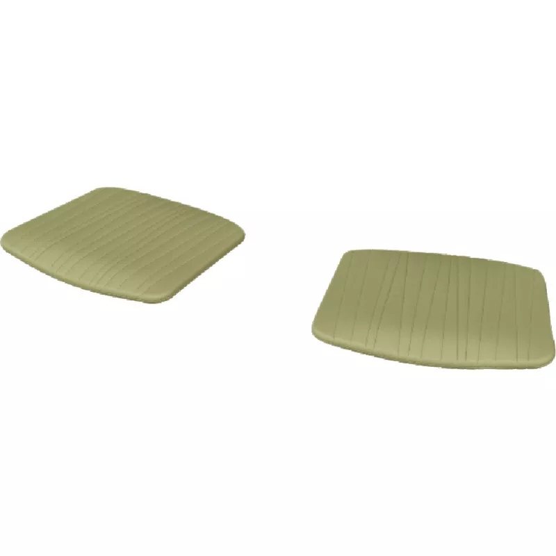 .mdd Sitzkissen Bris 2er Set, Soff Zitronefarbig