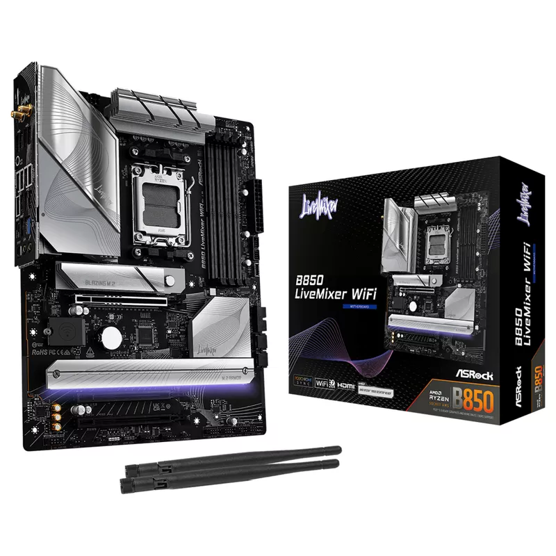 AM5 ASROCK B850 LiveMixer WiFi