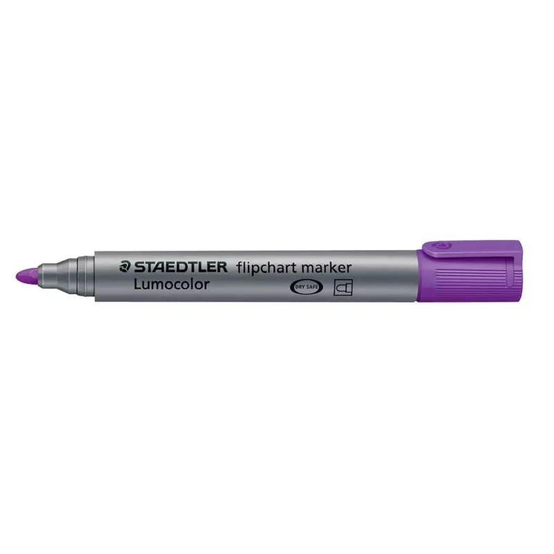 Flipchartmarker Lumocolor®, 2mm, Rundspitze, violett STAEDTLER 356-6