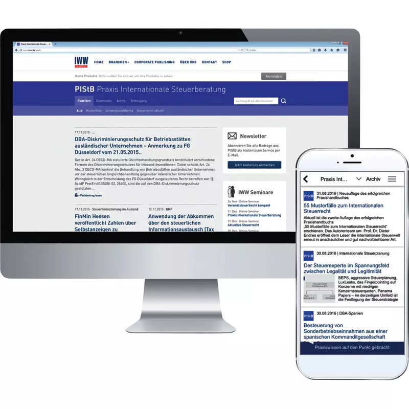 IWW PIStB Praxis Internationale Steuerberatung digital