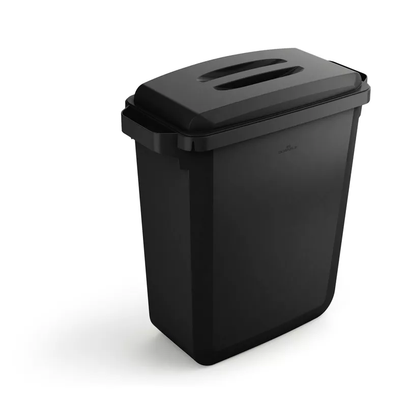 Durable Abfalleimer DURABIN ECO +Deckel 60l sw