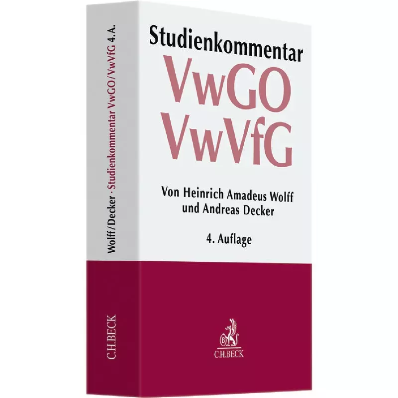 Verwaltungsgerichtsordnung (VwGO) Verwaltungsverfahrensgesetz (VwVfG)