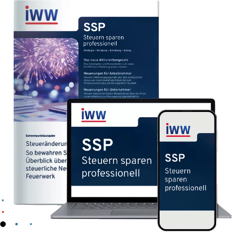 SSP - Steuern sparen professionell - Abonnement