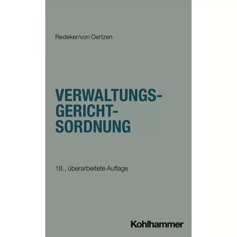 Verwaltungsgerichtsordnung