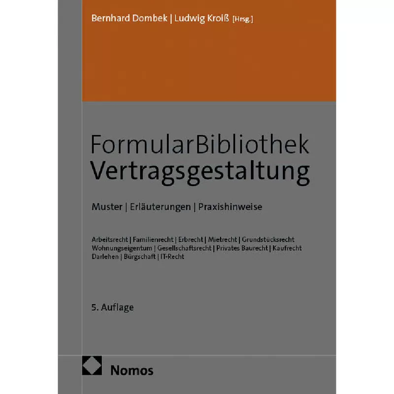 FormularBibliothek Vertragsgestaltung