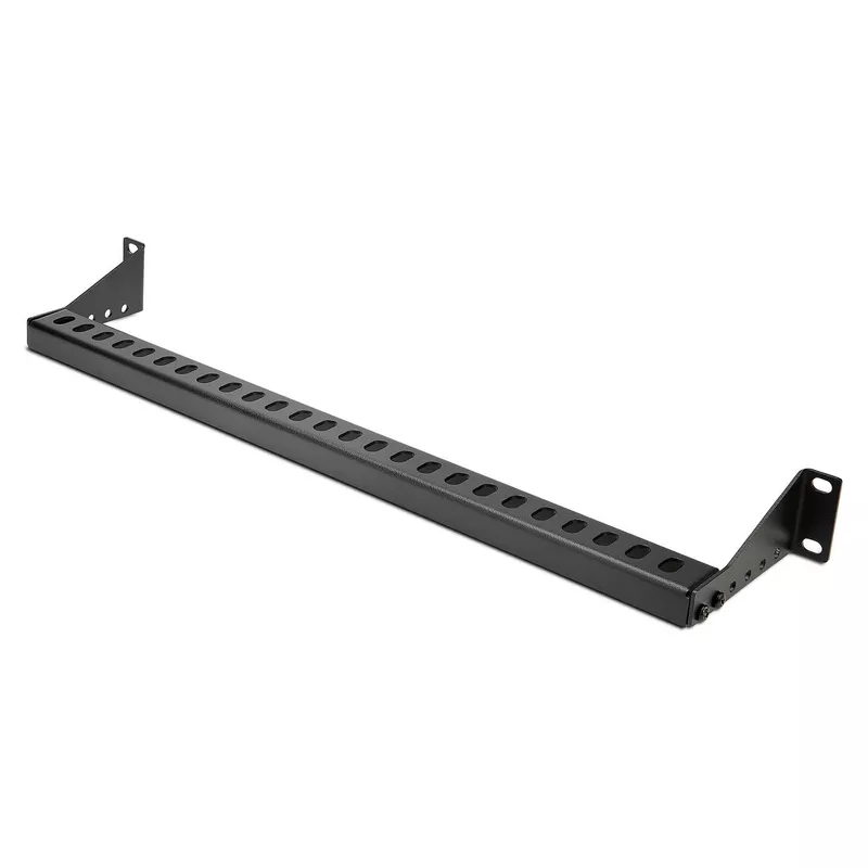 1U rack cable guide with adjustable depth, cable guide bracket