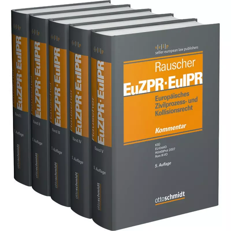 Europäisches Zivilprozess- und Kollisionsrecht - Gesamtwerk