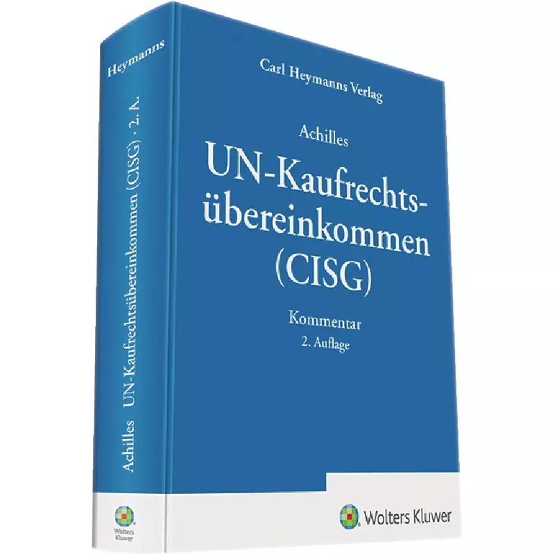 Wolters Kluwer UN-Kaufrechtsübereinkommen (CISG) online