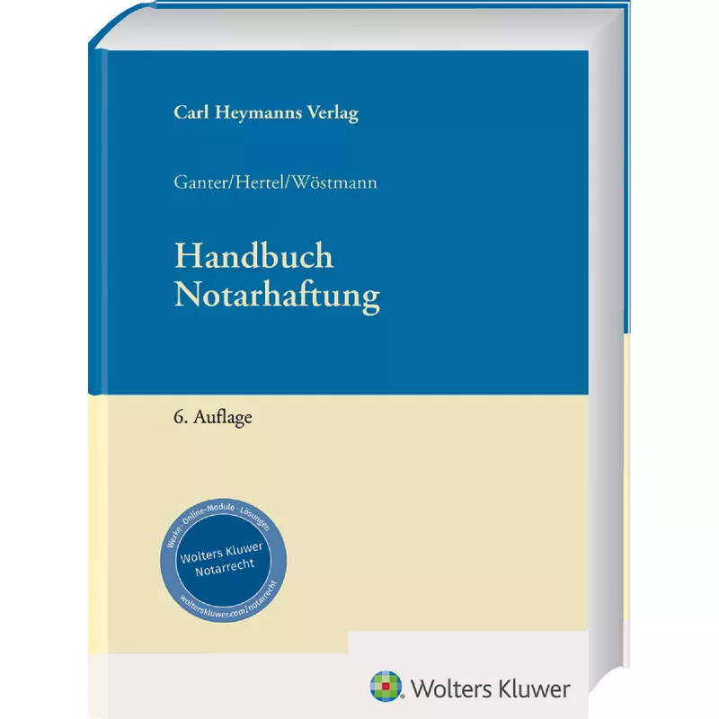 Handbuch der Notarhaftung