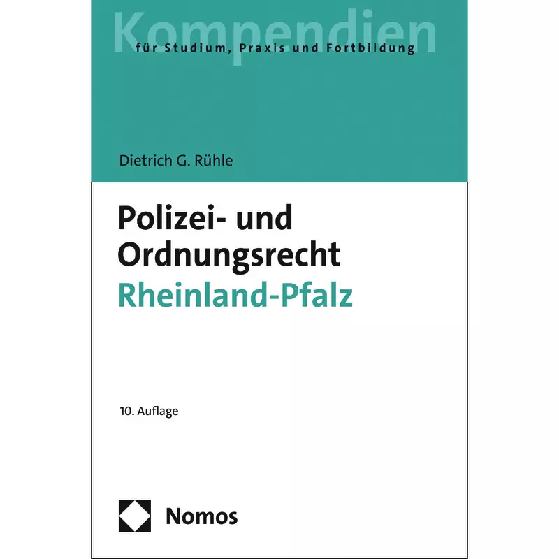 Polizei- und Ordnungsrecht für Rheinland-Pfalz