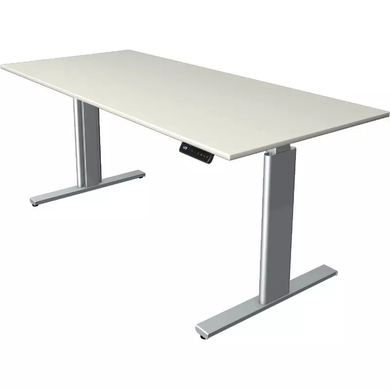 Höhenverstellbarer Schreibtisch Move 3, 1.800 x 800 mm, Gestell silber
