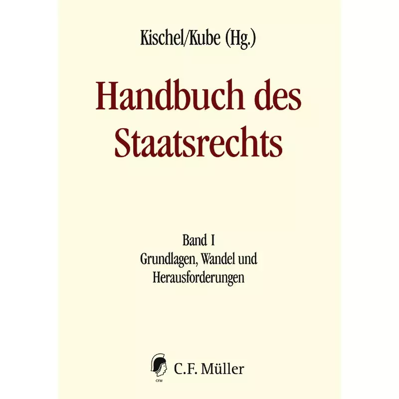 Handbuch des Staatsrechts Neuausgabe Band I