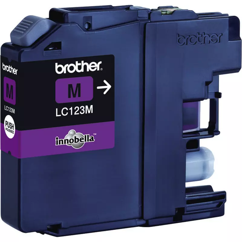 Brother Tintenpatrone LC123M, magenta
