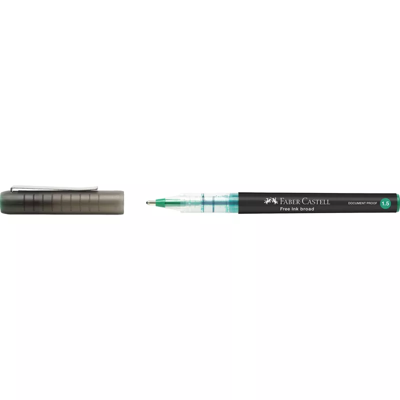 Faber-Castell Tintenroller Free Ink 0,8 gn