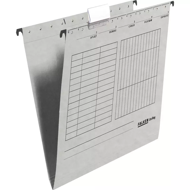 Falken Hängemappe A4 seitlich offen Kraftkarton gr