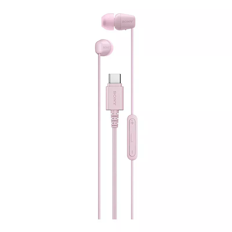 Sony IER-EX15C USB-C In-Ear Headphones pink