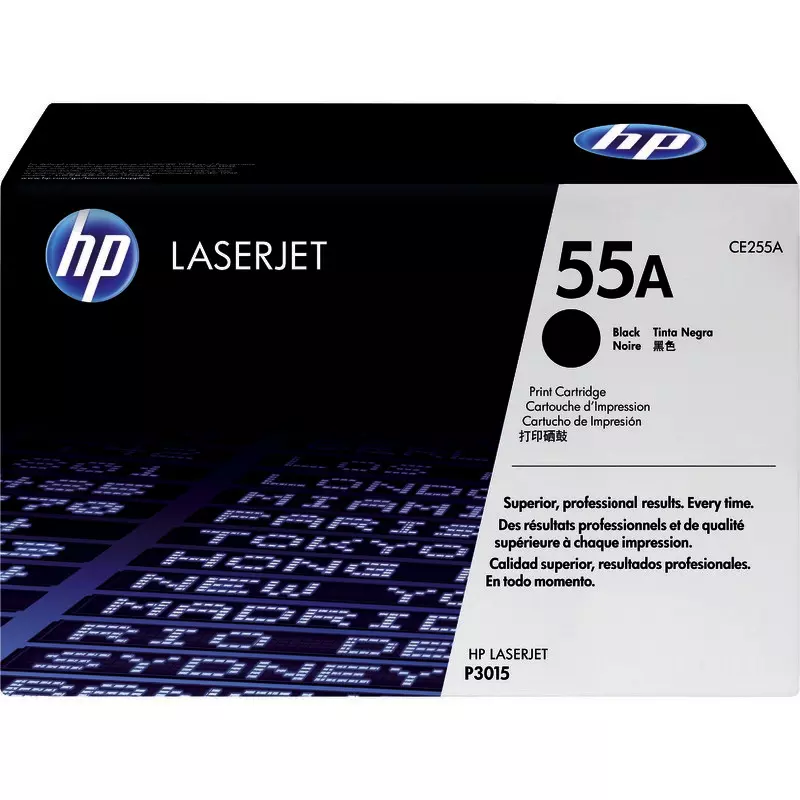 hp Toner CE255A, schwarz