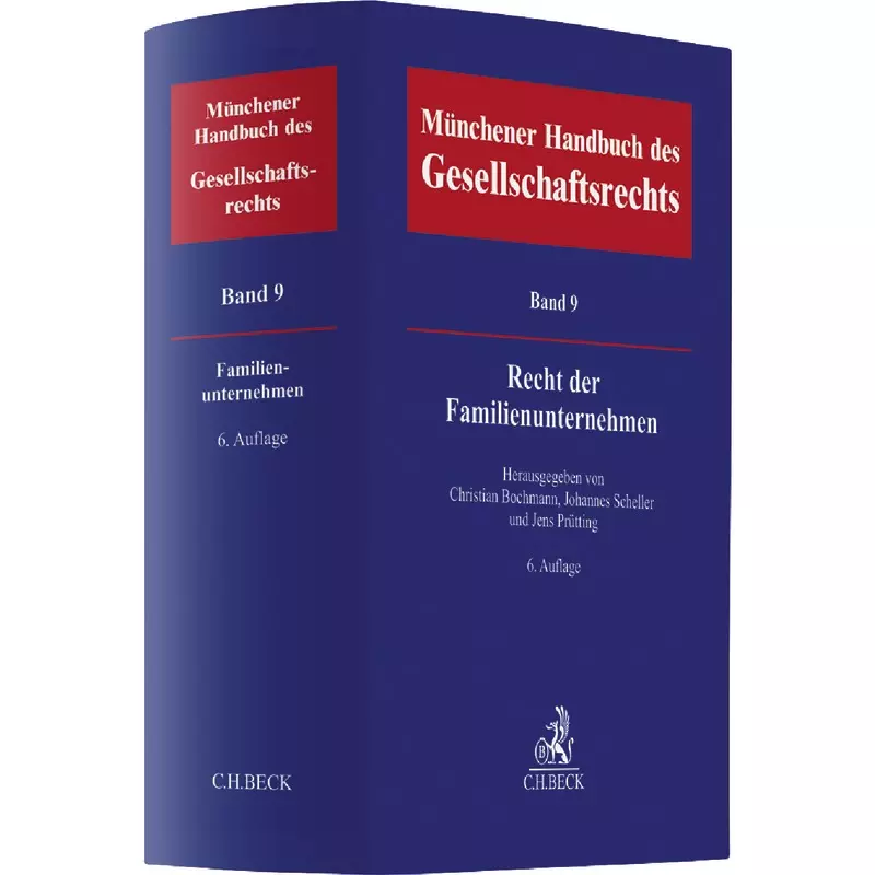 Münchener Handbuch des Gesellschaftsrechts Band 9: Recht der Familienunternehmen