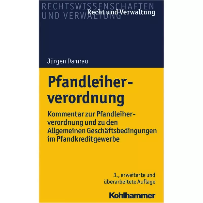 Pfandleiherverordnung