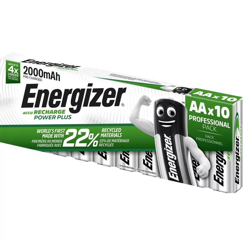 Energizer Akku Recharge PowerPlus 2000mAh AA 10St.