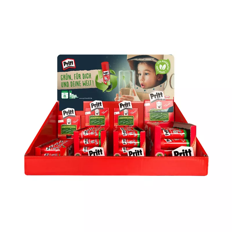 Klebestift 97tlg sortiert   Jubiläumsdisplay PRITT 9H CAJUB