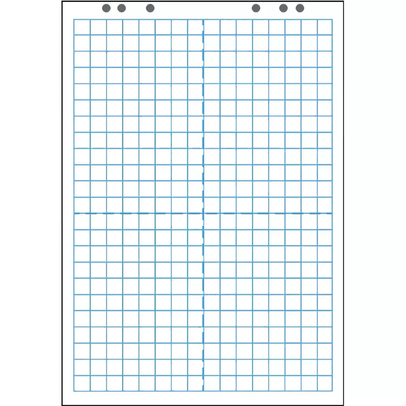 Staufen Flipchart-Block, blanko/kariert