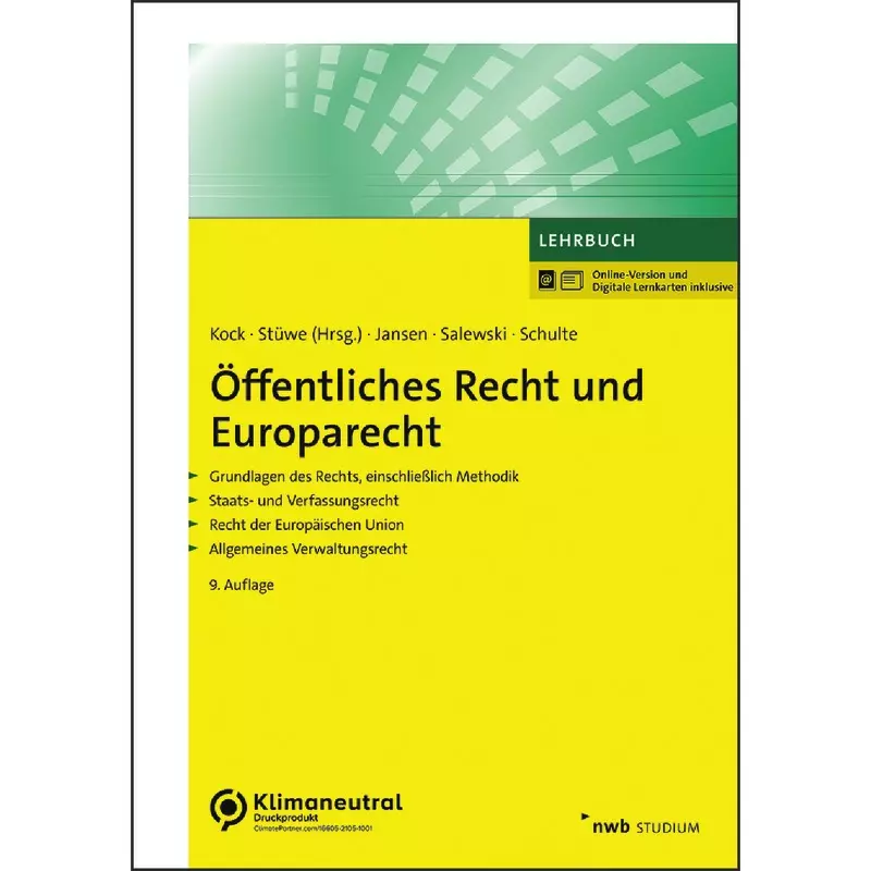 Öffentliches Recht und Europarecht