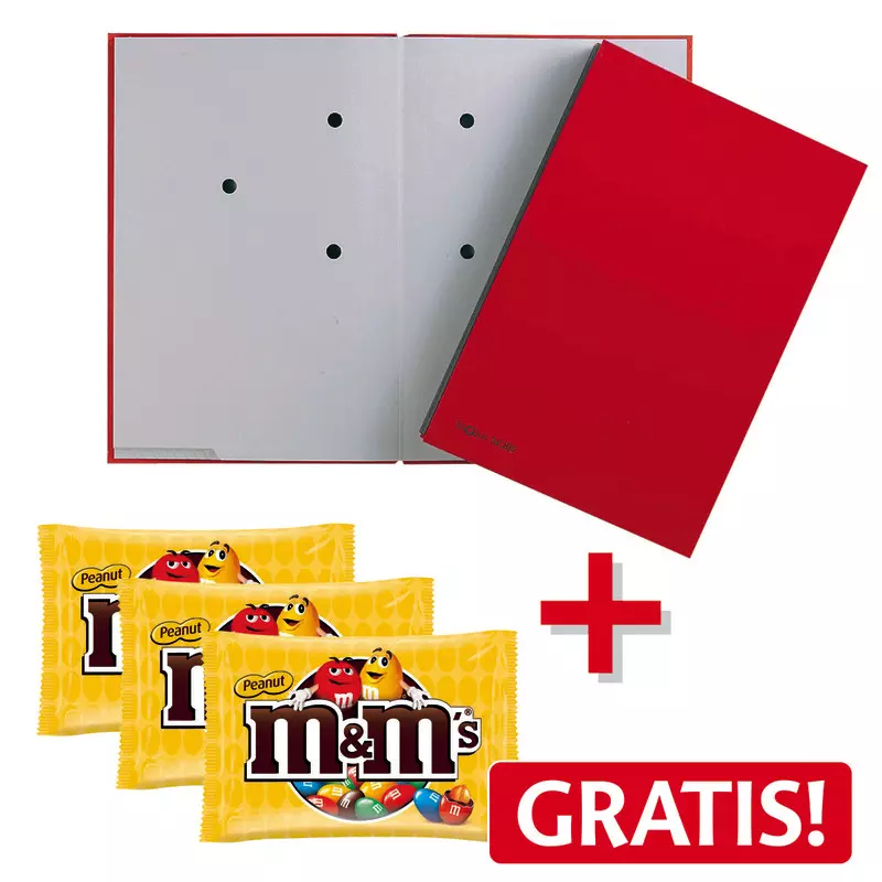 PAGNA Unterschriftenmappe + 3 Beutel m&m´s GRATIS