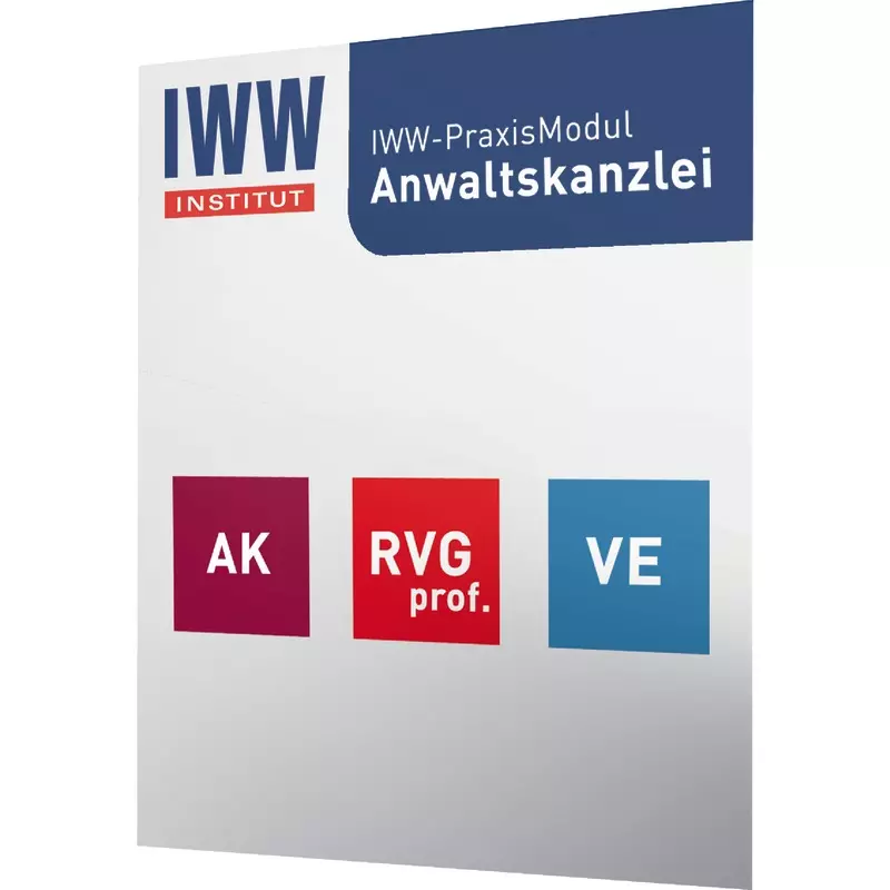 IWW-PraxisModul Anwaltskanzlei